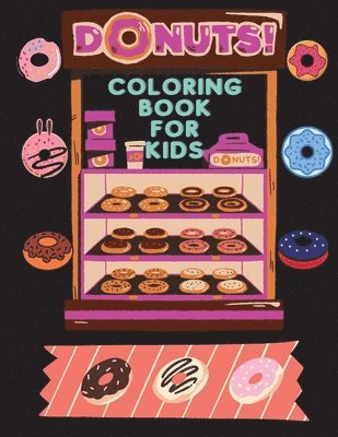bokomslag DONUTS Coloring Book for Kids