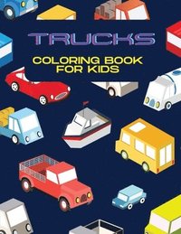 bokomslag Trucks Coloring Book for Kids
