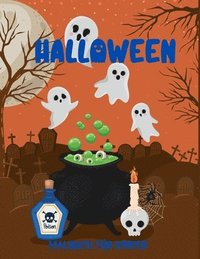 bokomslag Halloween Malbuch fur Kinder