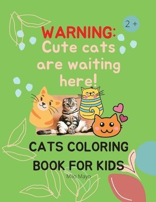 Cats Coloring Book For Kids 1