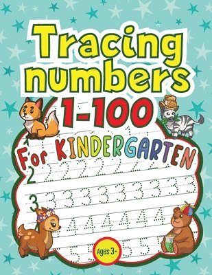 bokomslag Tracing Numbers 1-100 for Kindergarten