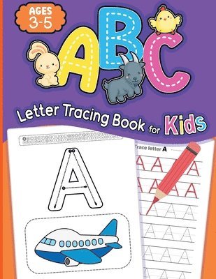 ABC Letter Tracing Book for Kids Ages 3-5 1