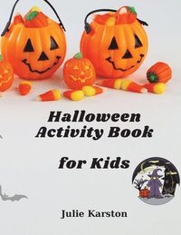 bokomslag Halloween Activity Book for kids