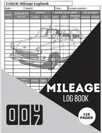 bokomslag Mileage Log Book