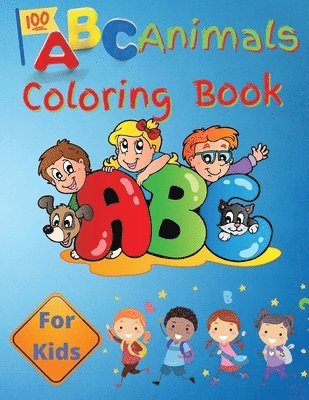 ABC Animals Coloring Book For Kids 1