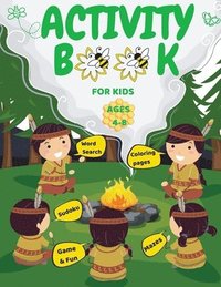 bokomslag Activity Book For Kids Ages 4-8