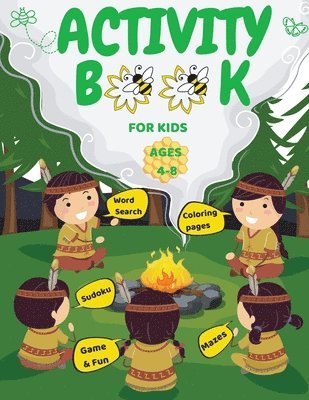 Activity Book For Kids Ages 4-8 1