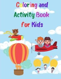 bokomslag Coloring and Activity Book for Kids