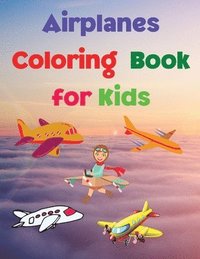 bokomslag Airplanes Coloring Book for Kids