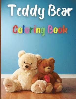 bokomslag Teddy Bear Coloring Book