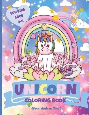 bokomslag Unicorn Coloring Book