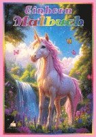 bokomslag Einhorn Malbuch für Mädchen ab 6 Jahren