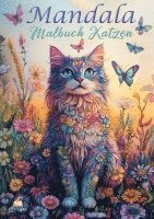 bokomslag Mandala Malbuch Katzen für Kinder ab 8 Jahren, Teenager und Erwachsene mit 50 schönen Ausmalmotiven