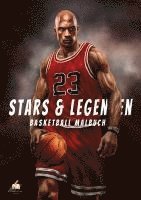 bokomslag Basketball-Malbuch Stars & Legenden für Kinder ab 8 Jahren, Jugendliche und Erwachsene mit 55 Ausmalmotiven
