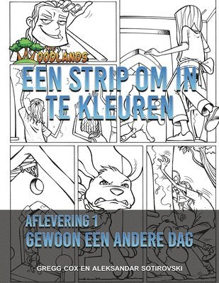 bokomslag Een Strip Om in Te Kleuren