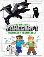Andreas Mergenthaler - Das offizielle Minecraft-Abenteuer-Ausmalbuch, Häftad