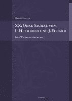 bokomslag XX. Odae Sacrae von L. Helmbold und J. Eccard