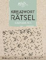 bokomslag Kreuzworträtsel Großdruck. Nachhaltige Großdruck-Rätsel in Farbe