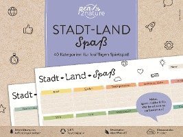 Stadt-Land-Spaß . 40 Kategorien für kniffligen Spielspaß 1