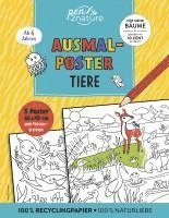 bokomslag Ausmalposter Tiere