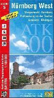 bokomslag ATK100-5 Nürnberg West (Amtliche Topographische Karte 1:100000)