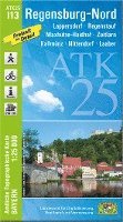 bokomslag ATK25-I13 Regensburg-Nord (Amtliche Topographische Karte 1:25000)