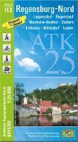 bokomslag ATK25-I13 Regensburg-Nord (Amtliche Topographische Karte 1:25000)