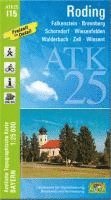 ATK25-I15 Roding (Amtliche Topographische Karte 1:25000) 1