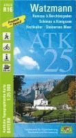 bokomslag ATK25-R16 Watzmann (Amtliche Topographische Karte 1:25000)