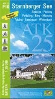 bokomslag ATK25-P10 Starnberger See (Amtliche Topographische Karte 1:25000)