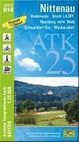 ATK25-H14 Nittenau (Amtliche Topographische Karte 1:25000) 1