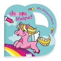 Trötsch Malbuch Stickermalbuch Einhorn Malspaß 1