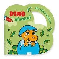 Trötsch Malbuch Stickermalbuch Dino Malspaß 1