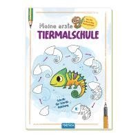 bokomslag Trötsch Malbuch Meine erste Tiermalschule Chamäleon