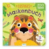 bokomslag Trötsch Pappenbuch mit Masken Lustiges Maskenbuch Zootiere