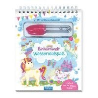 bokomslag Trötsch Wassermalspaß mit Zauberstift Einhornwelt