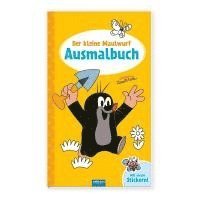 Trötsch Der kleine Maulwurf Ausmalbuch mit Stickern 1