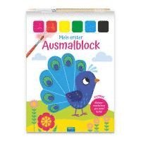 Trötsch Malbuch Mein erster Ausmalblock Pfau 1