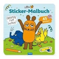 bokomslag Trötsch Die Maus Stickermalbuch Malbuch mit Stickern