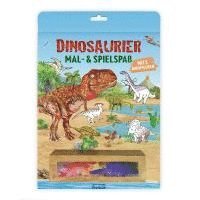 bokomslag TRÖTSCH - Malbuch Dinosaurier Mal- und Spielspaß S2 Malbuch mit Spielzeug| Ab 3 Jahren
