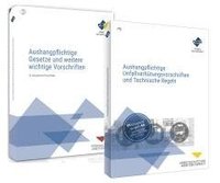 bokomslag Das Aushangpflichten-Paket für das Gesundheitswesen - Aushangpflichtige Gesetze + Unfallverhütungsvorschriften