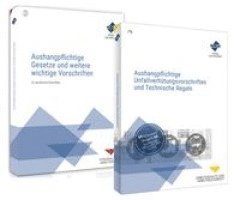 Das Aushangpflichten-Paket für das Gesundheitswesen - Aushangpflichtige Gesetze + Unfallverhütungsvorschriften