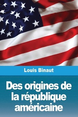 bokomslag Des origines de la rpublique amricaine