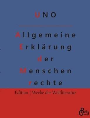 bokomslag Allgemeine Erklärung der Menschenrechte