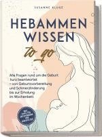 bokomslag Hebammenwissen to go: Alle Fragen rund um die Geburt kurz beantwortet - von Geburtsvorbereitung und Schmerzlinderung bis zur Erholung im Wochenbett - inkl. Tipps für Entspannung und Babypflege