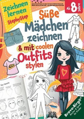 bokomslag Zeichnen lernen fr Kinder ab 8 Jahren - Cooles Geschenk fr Mdchen