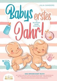 bokomslag Babys erstes Jahr! 12 wunderbare Monate: Das große Baby Buch mit wertvollen Tipps für Entwicklung und Ernährung bis hin zu Alltag und Erziehung (inkl.