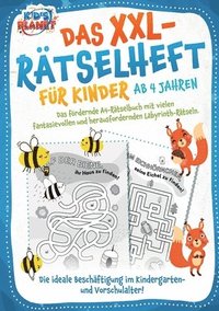 bokomslag XXL-Rätselheft für Kinder ab 4 Jahren