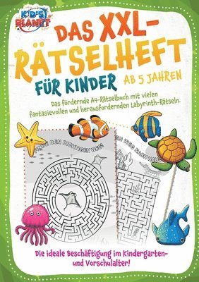 bokomslag XXL-Rätselheft für Kinder ab 5 Jahren