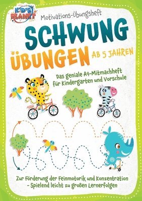 bokomslag Motivations-Übungsheft! Schwungübungen ab 5 Jahren